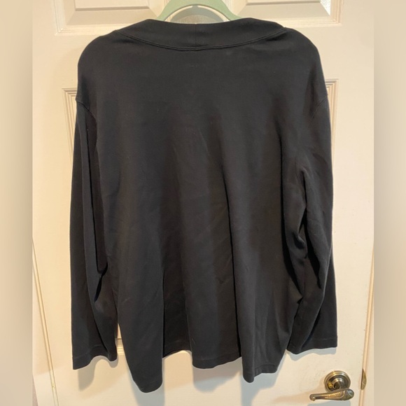 Black Boatneck style sweater - Picture 4 of 4